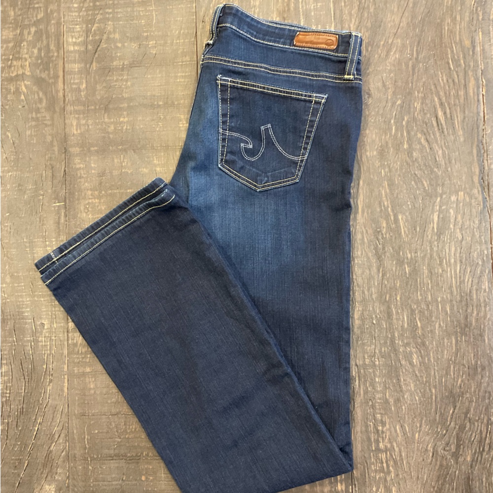 AG Jeans Women’s Angel Bootcut – Dark Blue Denim – Size 28 (Inseam 30”)
